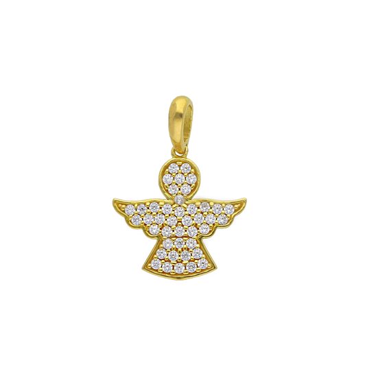 Charm Gioielleria Dossena  Donna medaglie religiose in Oro giallo Zircone 147306 SONGA - 147306 SONGA